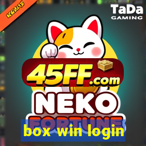 box win login